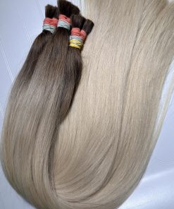 Włosy naturalne Premium ombre 7+10.1, 70 cm,  50 g